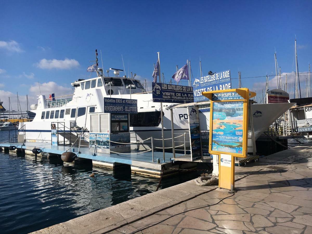 Cosy T2 Port De Toulon - Stade Mayol "Clim, Wifi Gratuit" 외부 사진